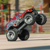 ARRMA - 1/10 Gorgon 223S 2WD RTR Brushless Monster Truck, Red/Black (ARA3530T2)