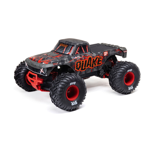 ARRMA - 1/10 Quake 223S DSC 2WD RTR Brushless Monster Truck, Red (ARA3537T1)