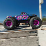 ARRMA - 1/10 Quake 223S DSC 2WD RTR Brushless Monster Truck, Purple (ARA3537T3)
