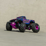 ARRMA - 1/10 Quake 223S DSC 2WD RTR Brushless Monster Truck, Purple (ARA3537T3)