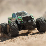 ARRMA - 1/10 Granite Mega 665 4X4 RTR Brushed Monster Truck, Green (Requires Battery and Charger) (ARA4202V4T1)