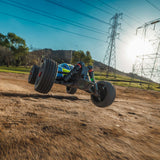 ARRMA - 1/8 Typhon Mega 665 4X4 RTR Brushed Buggy, Blue (Requires Battery and Charger) (ARA4206V4T1)