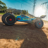 ARRMA - 1/8 Typhon Mega 665 4X4 RTR Brushed Buggy, Blue (Requires Battery and Charger) (ARA4206V4T1)
