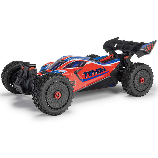 ARRMA - 1/8 Typhon Mega 665 4X4 RTR Brushed Buggy, Red (Requires Battery and Charger) (ARA4206V4T3)