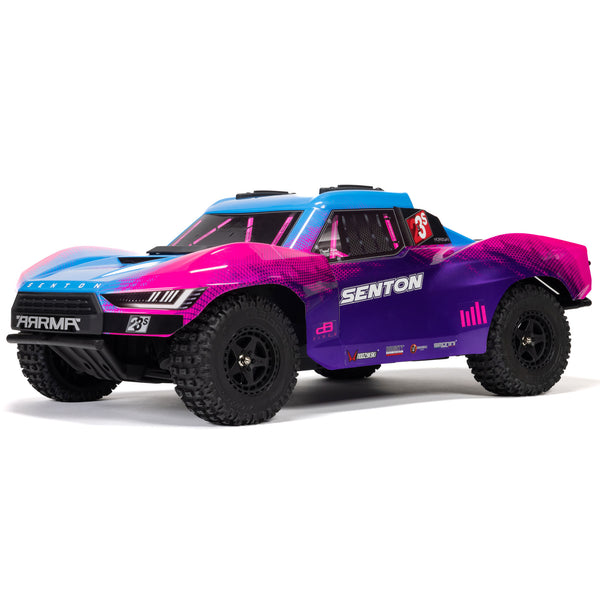 ARRMA - 1/10 Senton 223S BLX Brushless 4X4 Short Course Truck RTR with DSC, Blue (ARA4303V4T3)