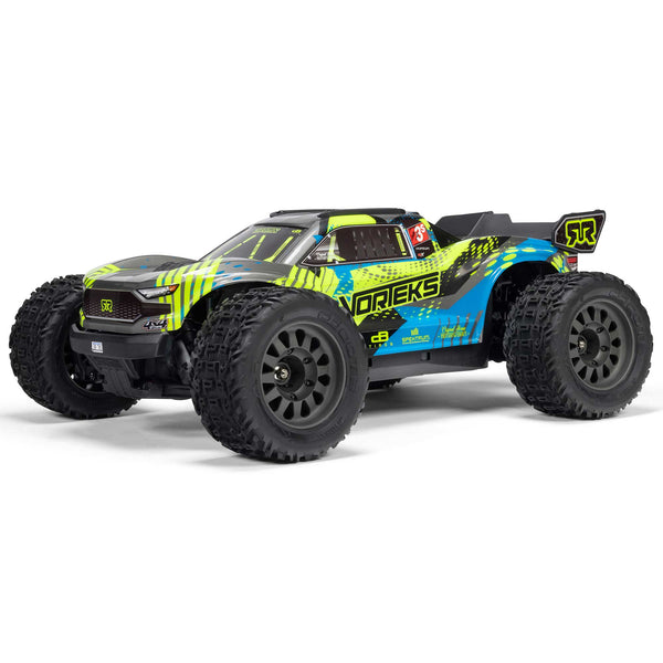 ARRMA - 1/10 Vorteks 223S BLX Brushless 4X4 Stadium Truck RTR with DSC, Teal (ARA4305V4T2)
