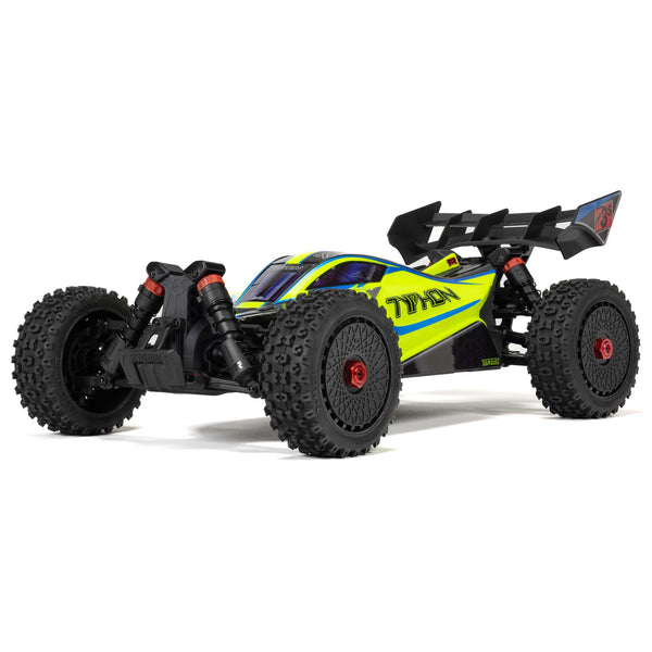 ARRMA - 1/8 Typhon 223S BLX Brushless 4X4 Buggy RTR with DSC, Yellow (ARA4306V4T2)