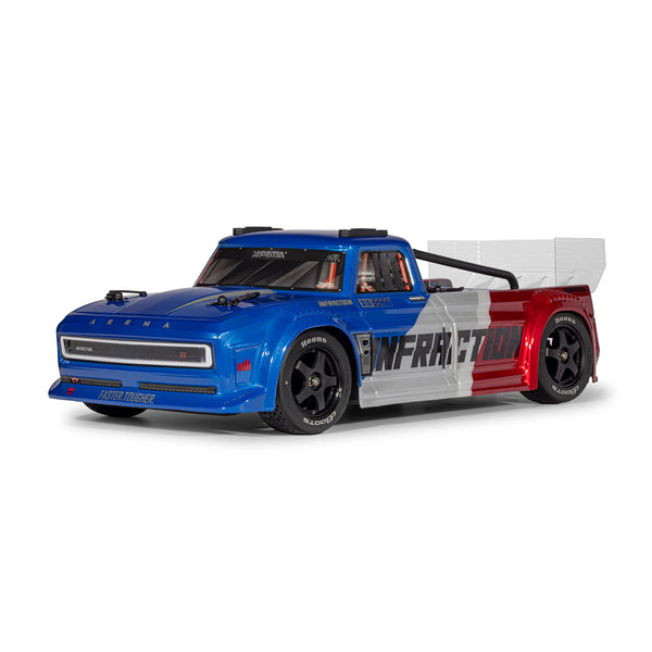 ARRMA - 1/8 Infraction 223S DSC 4x4 All Road Street Bash 105+ km/h RTR Blue (ARA4315V4T1)
