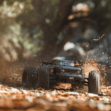 ARRMA - 1/10 Outcast 4X4 4S V2 BLX Stunt Truck RTR, Gunmetal 2024 Center Diff Model (ARA4410V2T3)