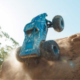 ARRMA - 1/8 Quake 4S DSC 4X4 RTR RC Brushless Monster Truck, White/Blue (ARA4437T2)