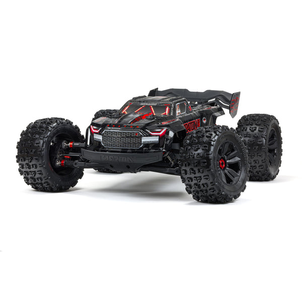 ARRMA - 1/5 Kraton V2 4X4 8S BLX EXB Brushless Monster Truck RTR, Black (ARA5808V2T1)