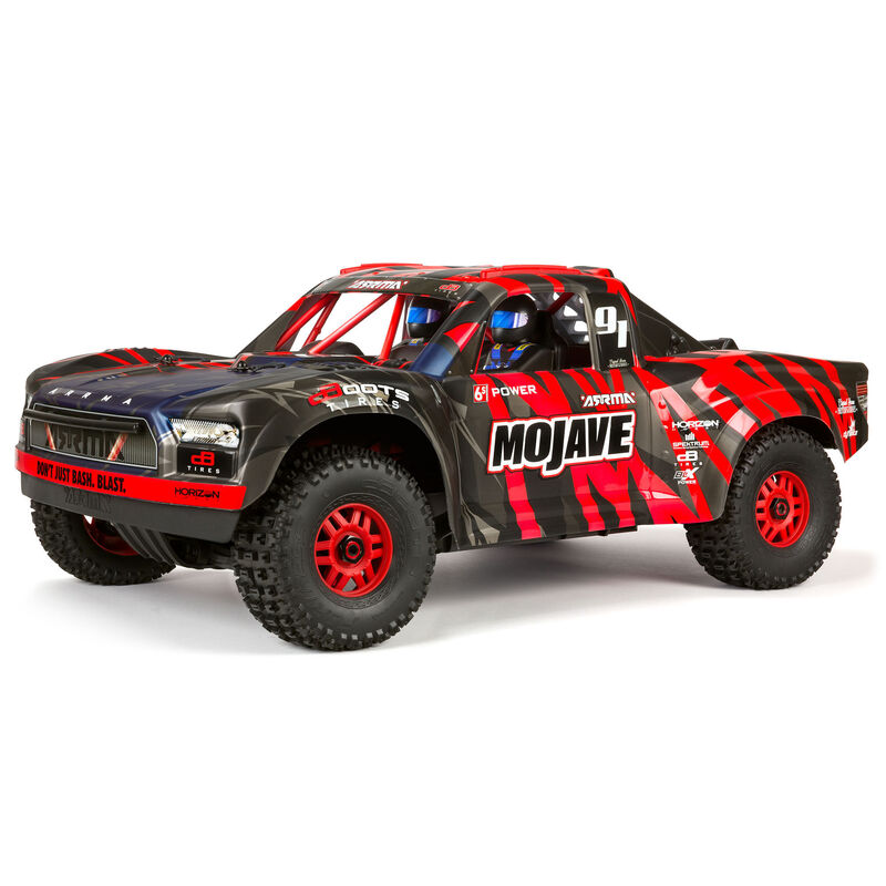 MOJAVE 6S BLX 1/7 SCT RTR FIRMA SLT3 / DP-RX Red 60+MPH by ARRMA