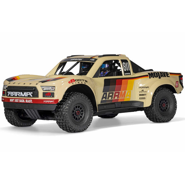 ARRMA - 1/7 Mojave 6S 4X4 RTR Brushless Desert Truck, White (ARA7604V3T2)