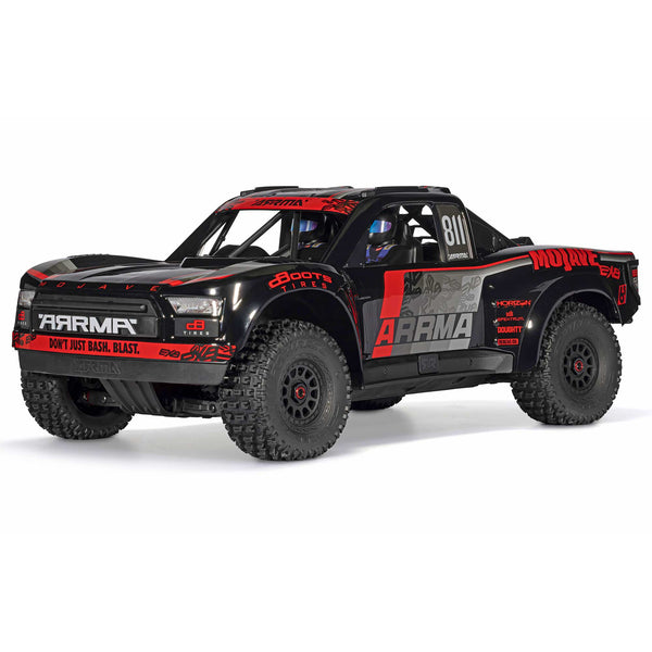 ARRMA - 1/7 Mojave 6S EXB 4X4 RTR Brushless Desert Truck, Black (ARA7704V3T1)