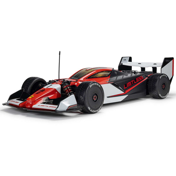 ARRMA - 1/7 Limitless 8S AVC 4X4 RTR Brushless Street Speed, 200+ Kph Red/Black (ARA7816T1)