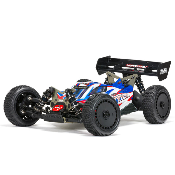 ARRMA - TLR Tuned Typhon 4S Race or 6S Bash 4WD BLX 1/8 Buggy RTR (ARA8406)