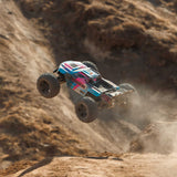 ARRMA - 1/8 Kraton 6S V6 4X4 BLX Brushless Speed Monster Truck RTR, Blue/Pink (ARA8608V6T2)