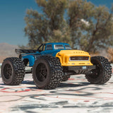 ARRMA - 1/8 Notorious 6S V6 4X4 BLX Brushless Stunt Truck RTR, Blue (ARA8611V6T2)