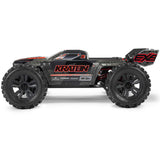 ARRMA - 1/8 Kraton 4X4 6S EXB BLX Brushless V6 Speed Truck RTR, Black (ARA8708V6T1)