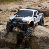 AXIAL - 1/10 SCX10 III Base Camp 4X4 Rock Crawler Brushed RTR, White (AXI-1375T1)