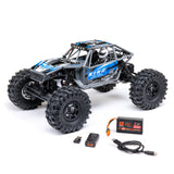 AXIAL - 1/18 UTB18 Capra 4WS 4WD Trail Buggy RTR with Battery & Charger, Blue (AXI-1750T1)