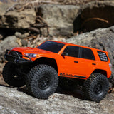 AXIAL - 1/24 SCX24 Toyota 4Runner 4X4 RTR Brushed Rock Crawler (Battery & Charger Included), Orange (AXI-2035T1)