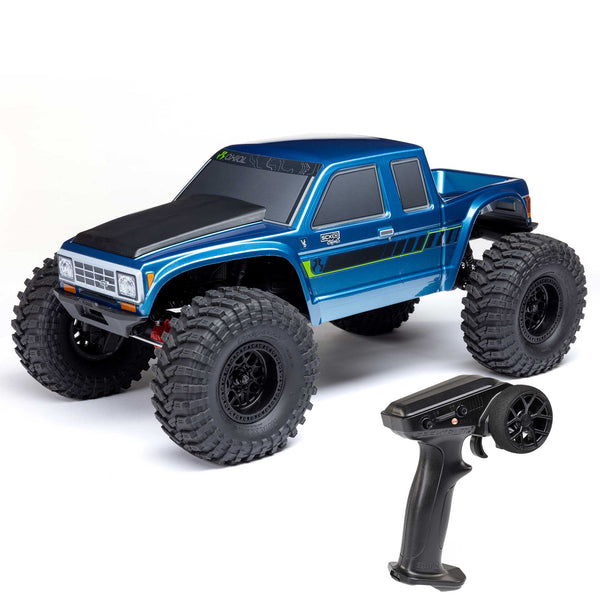 AXIAL - 1/10 SCX10 III Coyote 4X4 RTR Brushed Rock Crawler, Blue (Requires Battery and Charger) (AXI-2036T2)