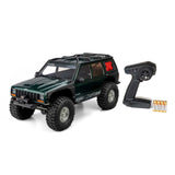 AXIAL - 1/10 SCX10 III Jeep Cherokee XJ 4X4 RTR Brushed Rock Crawler, Green (AXI-2037T1)