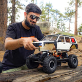 AXIAL - 1/10 SCX10 III Jeep Cherokee XJ 4X4 RTR Brushed Rock Crawler, White (AXI-2037T2)