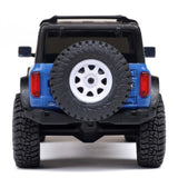 AXIAL - 1/30 SCX30 Ford Bronco 4X4 RTR Brushed Rock Crawler (Battery & Charger Included), Blue (AXI-2048T1)