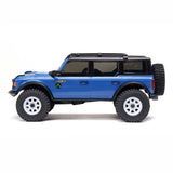 AXIAL - 1/30 SCX30 Ford Bronco 4X4 RTR Brushed Rock Crawler (Battery & Charger Included), Blue (AXI-2048T1)
