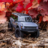 AXIAL - 1/30 SCX30 Ford Bronco 4X4 RTR Brushed Rock Crawler (Battery & Charger Included), Gray (AXI-2048T2)