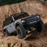 AXIAL - 1/30 SCX30 Ford Bronco 4X4 RTR Brushed Rock Crawler (Battery & Charger Included), Gray (AXI-2048T2)