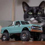AXIAL - 1/30 SCX30 Chevrolet K10 4X4 RTR Brushed Rock Crawler (Battery & Charger Included), Green (AXI-2260T1)