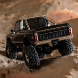 AXIAL - 1/30 SCX30 Chevrolet K10 4X4 RTR Brushed Rock Crawler (Battery & Charger Included), Black (AXI-2260T2)