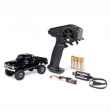 AXIAL - 1/30 SCX30 Chevrolet K10 4X4 RTR Brushed Rock Crawler (Battery & Charger Included), Black (AXI-2260T2)