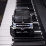 AXIAL - 1/30 SCX30 Chevrolet K10 4X4 RTR Brushed Rock Crawler (Battery & Charger Included), Black (AXI-2260T2)