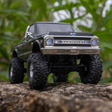 AXIAL - 1/30 SCX30 Chevrolet K10 4X4 RTR Brushed Rock Crawler (Battery & Charger Included), Black (AXI-2260T2)