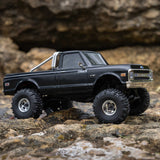 AXIAL - 1/30 SCX30 Chevrolet K10 4X4 RTR Brushed Rock Crawler (Battery & Charger Included), Black (AXI-2260T2)