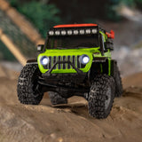 AXIAL - 1/30 SCX30 Jeep Wrangler JLU 4X4 RTR Brushed Rock Crawler (Battery & Charger Included), Green (AXI-2261T1)