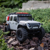 AXIAL - 1/30 SCX30 Jeep Wrangler JLU 4X4 RTR Brushed Rock Crawler (Battery & Charger Included), White (AXI-2261T2)