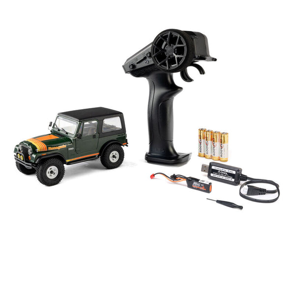 Axial 1/30 SCX30 Jeep CJ-7 Renegade 4X4 RTR Brushed Rock Crawler