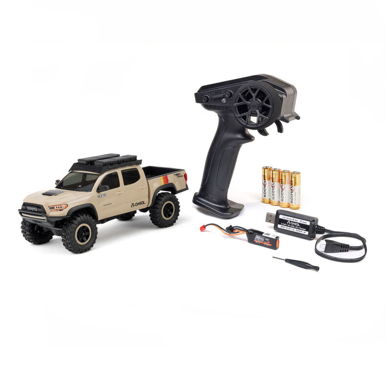 Axial 1/30 SCX30 Toyota Tacoma TRD Pro 4X4 RTR Brushed Rock Crawler