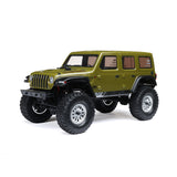 AXIAL - 1/24 SCX24 Jeep Wrangler JLU 4X4 Rock Crawler Brushed RTR, Green (AXI00002V3T4)