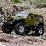 AXIAL - 1/24 SCX24 Jeep Wrangler JLU 4X4 Rock Crawler Brushed RTR, Green (AXI00002V3T4)
