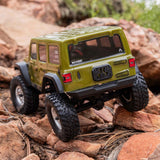 AXIAL - 1/24 SCX24 Jeep Wrangler JLU 4X4 Rock Crawler Brushed RTR, Green (AXI00002V3T4)