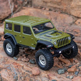 AXIAL - 1/24 SCX24 Jeep Wrangler JLU 4X4 Rock Crawler Brushed RTR, Green (AXI00002V3T4)