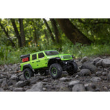 AXIAL - 1/24 SCX24 Jeep JT Gladiator 4X4 RTR Brushed Rock Crawler (Battery & Charger Included), Green (AXI00005V2T3)