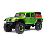 AXIAL - 1/24 SCX24 Jeep JT Gladiator 4X4 RTR Brushed Rock Crawler (Battery & Charger Included), Green (AXI00005V2T3)