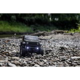 AXIAL - 1/24 SCX24 Jeep JT Gladiator 4X4 RTR Brushed Rock Crawler (Battery & Charger Included), Black (AXI00005V2T5)